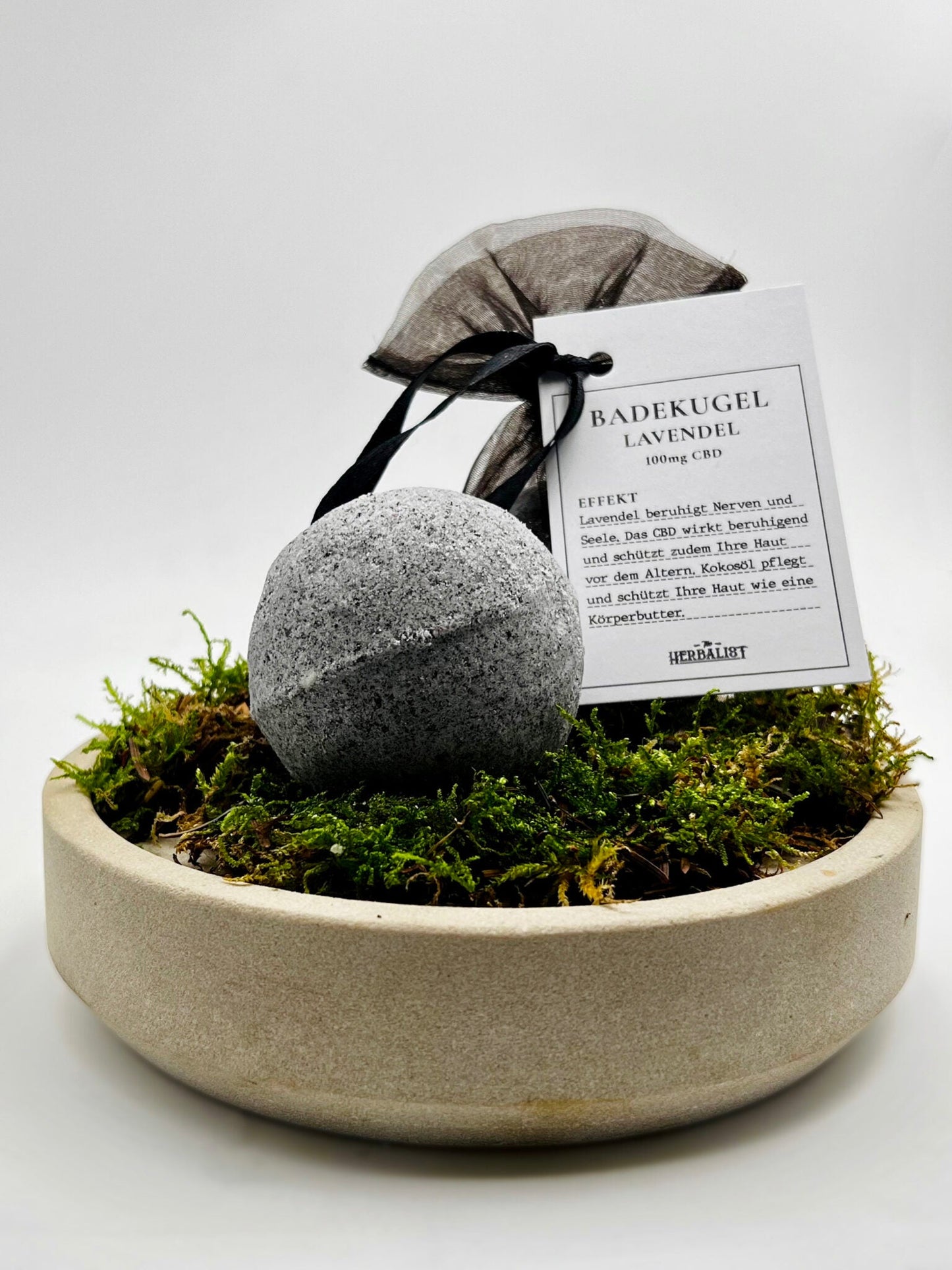 Badekugel Lavendel 100mg CBD - THE HERBALIST