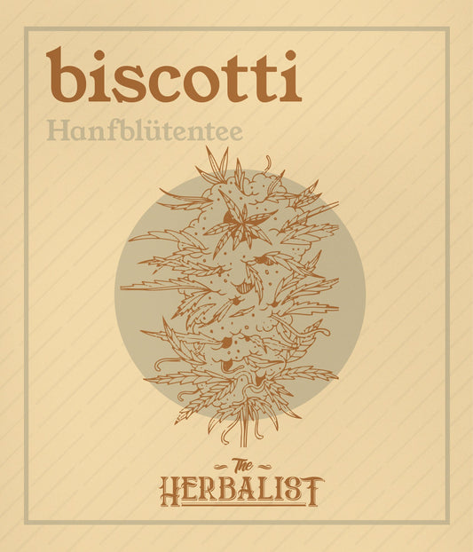 Biscotti Hanfblütentee - THE HERBALIST