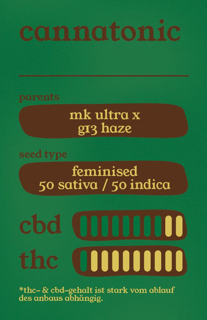 Cannatonic - Feminisierte CBD Samen - THE HERBALIST